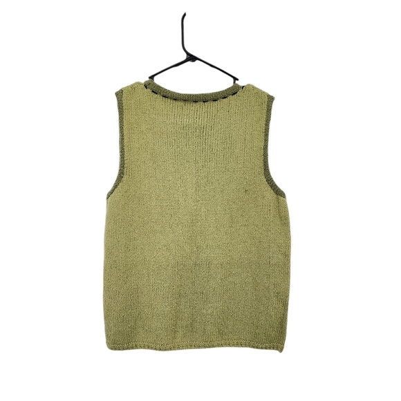 Planet Earth Sweaters Women's Vintage Embroidered Knit Tassel Boho Sweater - L - Picture 6 of 6